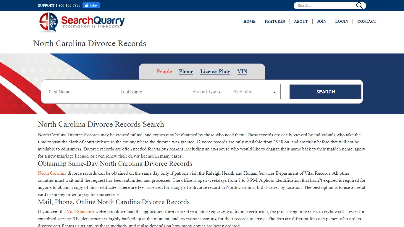 North Carolina Divorce Records | Enter a Name & View ... - SearchQuarry
